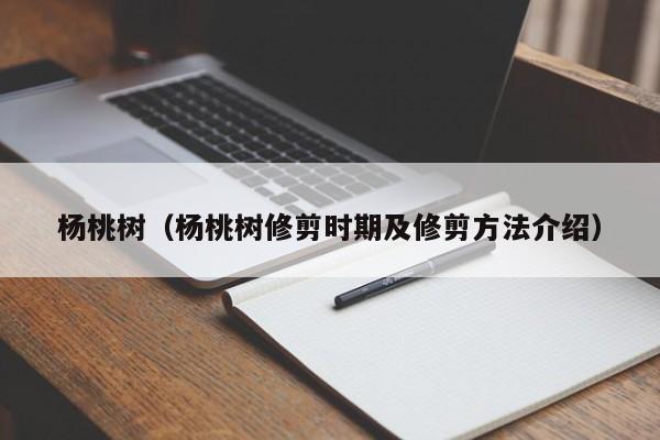 杨桃树（杨桃树修剪时期及修剪方法介绍）