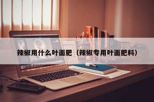 辣椒用什么叶面肥（辣椒专用叶面肥料）